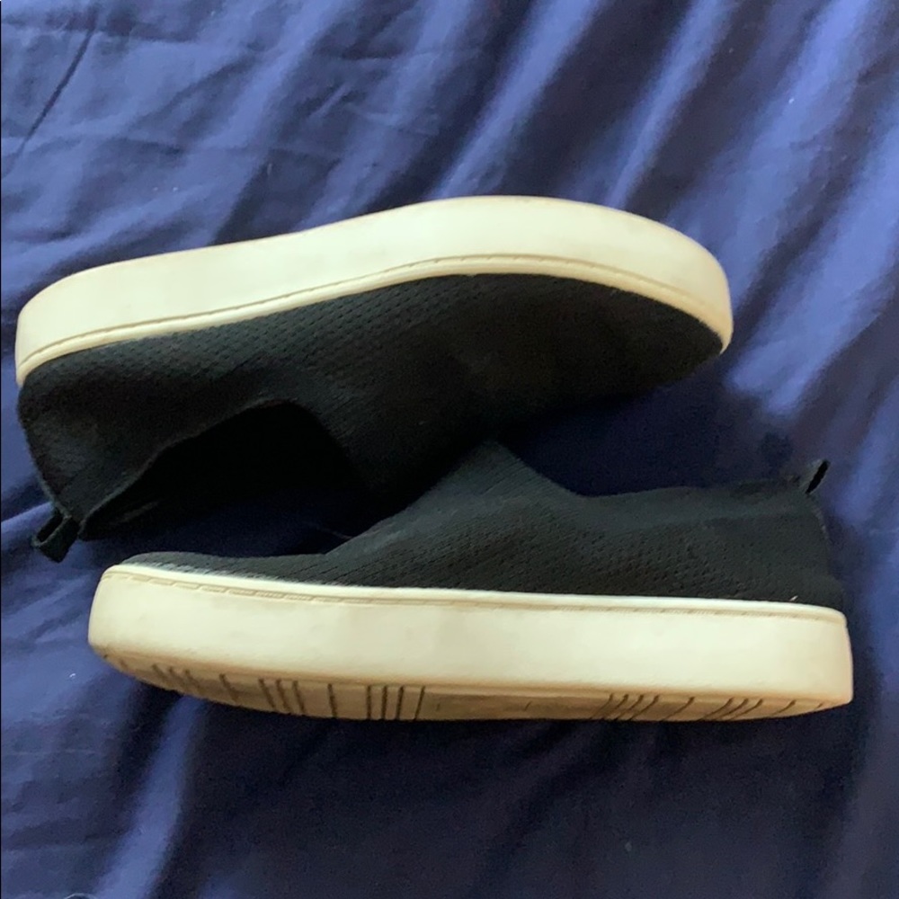 black shoes